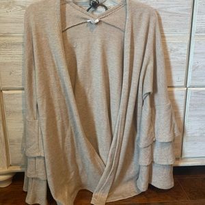 light brown cardigan from charming charlie’s